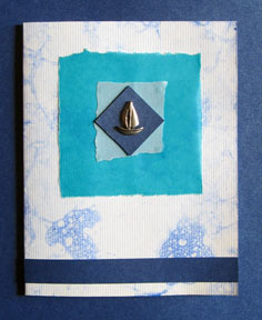 sailboat card photo